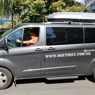 Автомобільний багажник Terra Drive 480 DS Сірий на Ford Transit Custom