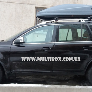 Автомобільний бокс Thule Touring L (780) grey на Volvo XC90