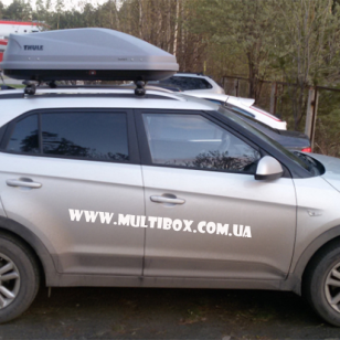 Автомобільний бокс Thule Touring S (100) titan Hyundai Creta