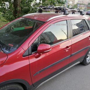 Багажник на дах Thule Edge Wingbar для Suzuki SX4 S-cross з інтегрованим рейлінгом