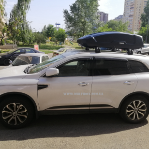Примеряем автобокс на крышу Thule Force XT M для Renault Koleos