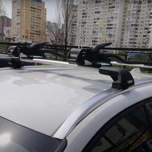 Багажник на крышу автомобиля Volvo XC60/ XC90 Thule Edge Flush Rail