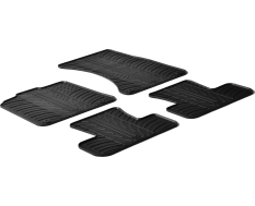 Гумові килимки Gledring для Audi Q5/SQ5 (mkI) 2008-2017 (GR 0242)