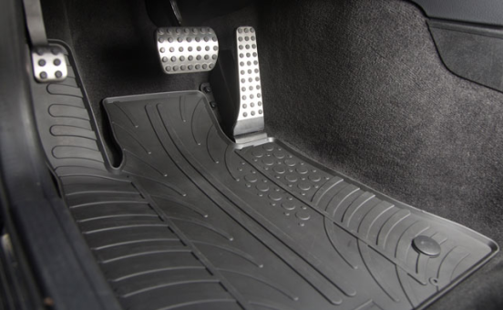 Гумові килимки Gledring для Ford Fiesta (mkV) 2002-2008 / Fusion (mkI) 2002-2012 (GR 0280) - фото 3