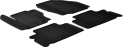 Гумові килимки Gledring для Ford Galaxy (mkII) 2006-2010 / S-Max (mkI) 2006-2010 (GR 0284) - фото 1