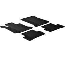 Резиновые коврики Gledring для Mercedes-Benz C-Class (W204; S204) 2007-2014 (GR 0323)