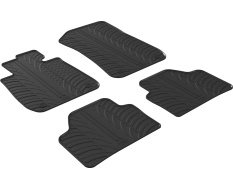 Резиновые коврики Gledring для BMW X1 (E84) 2009-2015 (GR 0352)