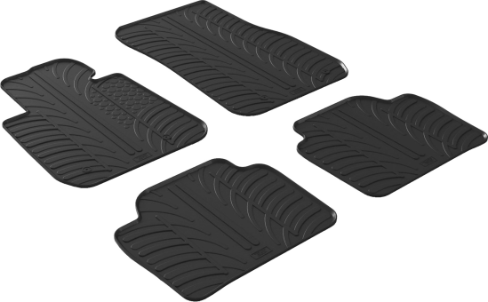 Резиновые коврики Gledring для BMW 3-series (F30; F31; F80) 2012-2019 (GR 0359) - фото 1