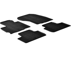 Гумові килимки Gledring для Mitsubishi ASX (mkI) 2010-2023; Citroen C4 Aircross (mkI) 2012-2017; Peugeot 4008 (mkI) 2012-2017 (GR 0360)