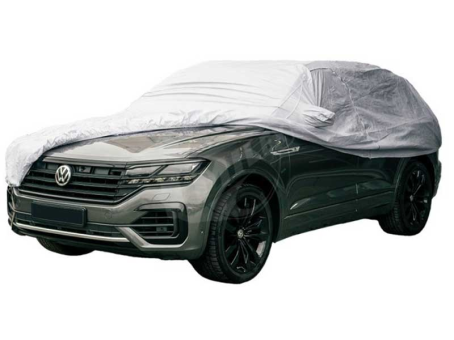 Тент автомобильный Milex Jeep 3XL (зеркало + замок) PEVA + PVC с подкладкой - фото 1