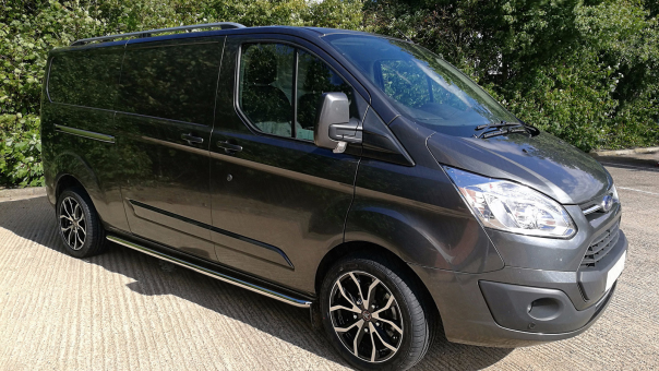 Рейлинги на крышу Ford Transit Custom Crown - фото 7