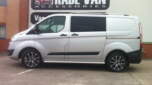 Рейлинги на крышу Ford Transit Custom Crown - фото 1