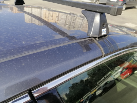 Багажник на авто с гладкой крышей Cruz steel - фото 14