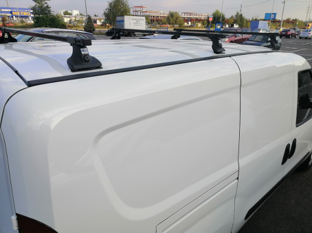 Багажник Cruz усиленный для Opel Combo L2H2 2012-2018; Fiat Doblo Maxi 2010-2022 в штатные места (3 дуги) - фото 6