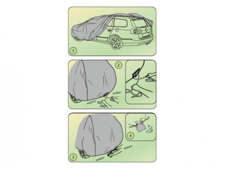 Чехол-тент для автомобиля Kegel-Blazusiak Mobile Garage S1 Hatchback Smart - фото 8