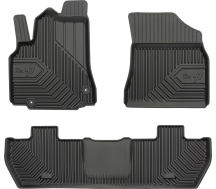 Гумові килимки Frogum №77 для Citroen Berlingo (mkII) 2008-2018; Peugeot Partner (mkII) 2008-2018 (1-2 ряд)