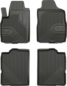 Резиновые коврики Frogum №77 для Fiat Panda (mkII) 2003-2012 - фото 1