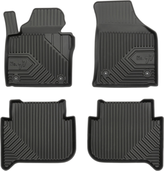 Резиновые коврики Frogum №77 для Volkswagen Touran (mkI) 2003-2010 - фото 1