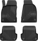 Гумові килимки Frogum №77 для Audi A4/S4/RS4 (mkIII)(B7) 2004-2008; Seat Exeo (mkI) 2008-2013 - фото 1