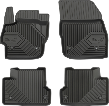 Гумові килимки Frogum №77 для Mazda 3 (mkII) 2008-2013 - фото 1