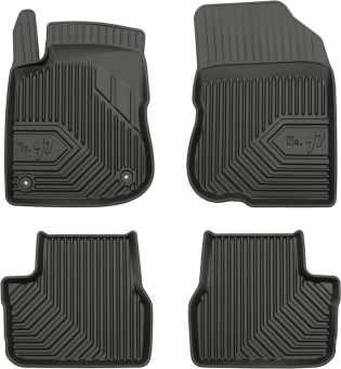 Гумові килимки Frogum №77 для Peugeot 208 (mkI) 2012-2019 / 2008 (mkI) 2013-2019 - фото 1