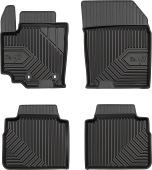 Резиновые коврики Frogum №77 для Suzuki SX4 (mkII) 2013-2021 (S-Cross) - фото 1