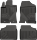 Гумові килимки Frogum №77 для Toyota Avensis (mkII) 2003-2009 - фото 1