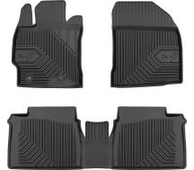 Резиновые коврики Frogum №77 для Toyota Corolla (E180) 2012-2019 (EU)