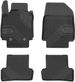 Гумові килимки Frogum №77 для Renault Clio (mkIII) 2005-2014 - фото 1