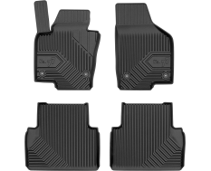 Резиновые коврики Frogum №77 для Volkswagen Sharan (mkII) 2010-2022; Seat Alhambra (mkII) 2010-2020 (1-2 ряд)