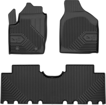 Резиновые коврики Frogum №77 для Ford Galaxy (mkI) 1995-2006 (1-2 ряд) - фото 1