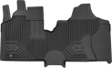 Резиновые коврики Frogum №77 для Citroen Jumpy (mkII); Peugeot Expert (mkII); Fiat Scudo (mkII); Toyota ProAce (mkI) 2007-2016 (1 ряд) - фото 1