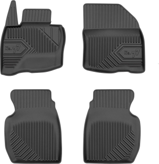 Гумові килимки Frogum №77 для Honda Civic (mkVIII) 2005-2012 (EU)(хетчбек) - фото 1