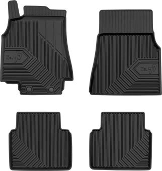 Гумові килимки Frogum №77 для Mercedes-Benz B-Class (W245) 2004-2011 - фото 1