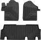 Резиновые коврики Frogum №77 для Mercedes-Benz V-Class (W447) 2014-&gt; (1-2 ряд) - фото 1