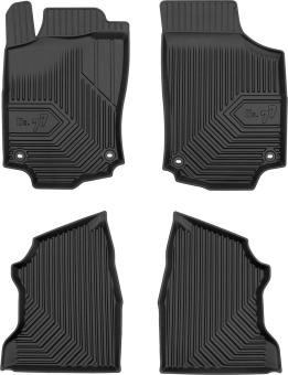 Гумові килимки Frogum №77 для Opel Combo (mkIII)(C) 2002-2012 (1-2 ряд) - фото 1