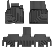 Резиновые коврики Frogum №77 для Renault Espace (mkIV) 2002-2015 (1-2 ряд)