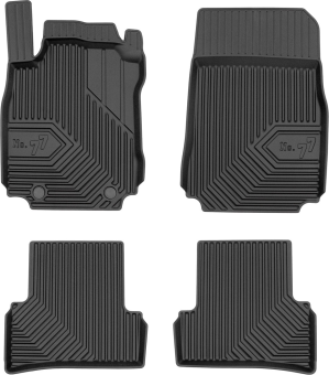 Гумові килимки Frogum №77 для Renault Modus (mkI) 2004-2012 - фото 1