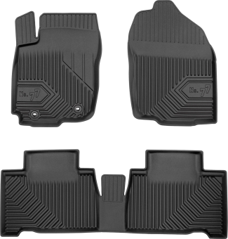 Резиновые коврики Frogum №77 для Toyota RAV4 (mkIV) 2012-2018 (гибрид) - фото 1
