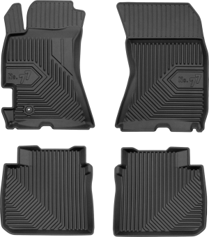 Резиновые коврики Frogum №77 для Subaru Legacy (mkIV) 2003-2009 / Outback (mkIII) 2003-2009 - фото 1