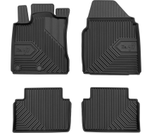 Резиновые коврики Frogum №77 для Nissan Qashqai (mkI) 2006-2013 (без обдува на 2 ряд)