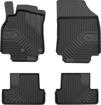 Гумові килимки Frogum №77 для Renault Megane (mkIII) 2008-2017 (3-дв. хетчбек) - фото 1