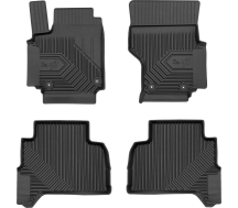 Резиновые коврики Frogum №77 для Volkswagen Amarok (mkI) 2010-2022 (double cab)