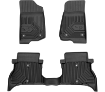 Резиновые коврики Frogum №77 для Jeep Wrangler (JL) 2021-> (4xe)(гибрид)