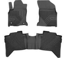 Резиновые коврики Frogum №77 для Toyota Hilux (mkVIII) 2015->