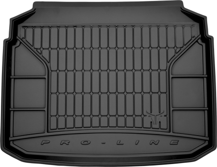 Резиновый коврик в багажник Frogum Pro-Line для Audi A3/S3/RS3 (mkIII) 2012-2020 (sportback)(с докаткой)(багажник) - фото 1