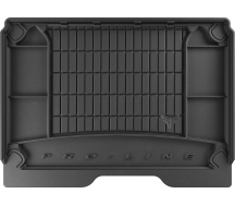 Резиновый коврик в багажник Frogum Pro-Line для Citroen Berlingo (mkII) 2008-2018; Peugeot Partner (mkII) 2008-2018 (багажник)