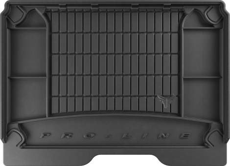 Гумовий килимок в багажник Frogum Pro-Line для Citroen Berlingo (mkII) 2008-2018; Peugeot Partner (mkII) 2008-2018 (багажник) - фото 1