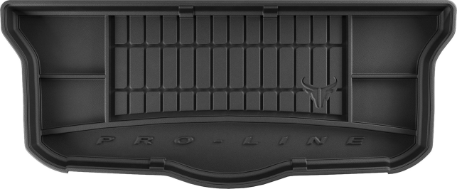 Гумовий килимок в багажник Frogum Pro-Line для Citroen C1 (mkII); Peugeot 108 (mkI); Toyota Aygo (mkII) 2014-2022 (багажник) - фото 1