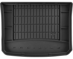 Резиновый коврик в багажник Frogum Pro-Line для Fiat 500X (mkI) 2014-2019 (с запаской)(багажник)